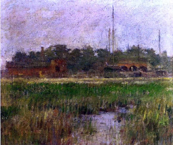  Theodore Robinson Creek at Low Tide - Art Print
