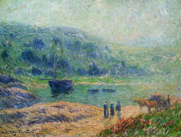  Henri Moret Creek in Brittany - Art Print