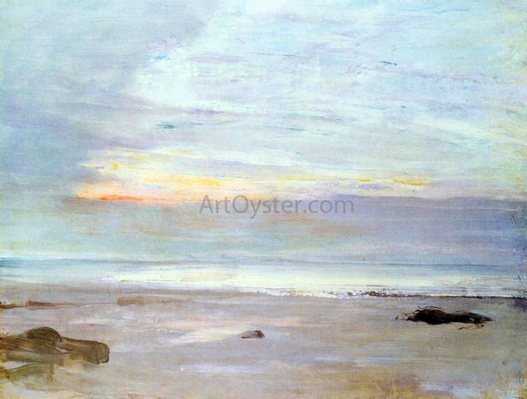  James McNeill Whistler Crepuscule in Opal: Trouville - Art Print