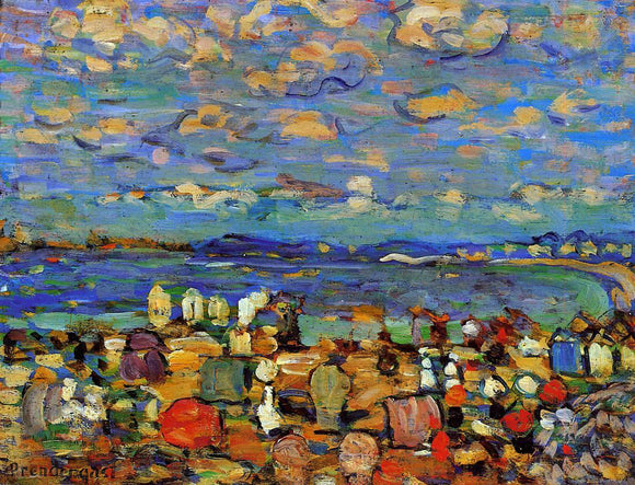  Maurice Prendergast Crescent Beach (also known as Crescent Beach, St. Malo) - Art Print