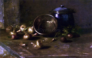  Charles Ethan Porter Crock, Kettle, and Onions - Art Print