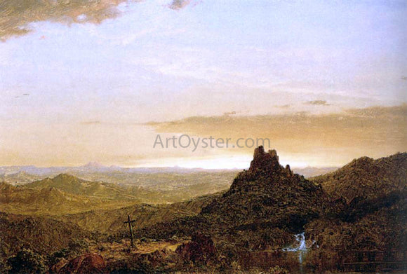  Frederic Edwin Church Cross in the Wilderness - Art Print