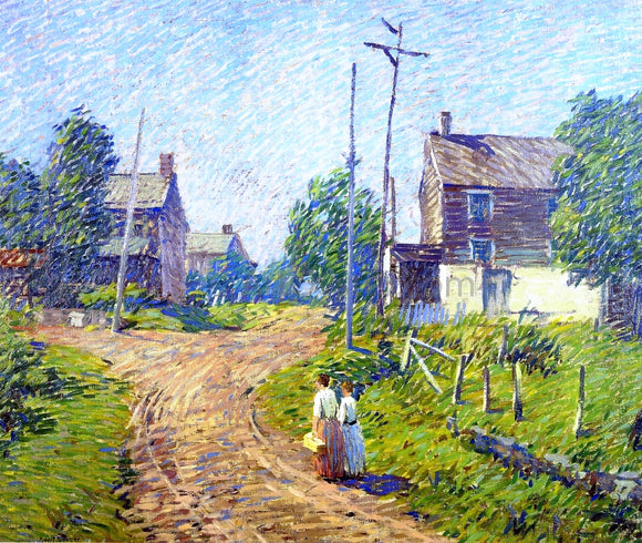  Robert Spencer Crossroad - Art Print