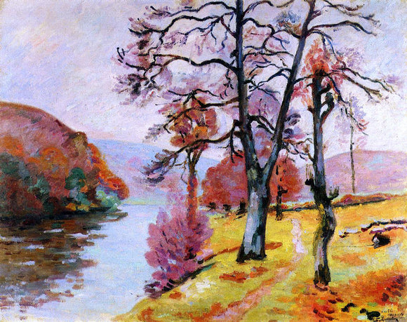  Armand Guillaumin Crozant, Echo Rock, Winter - Art Print