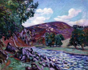  Armand Guillaumin Crozant Landscape - Art Print