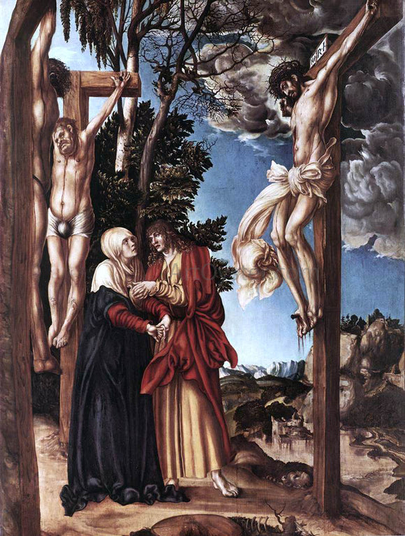  The Elder Lucas Cranach Crucifixion - Art Print