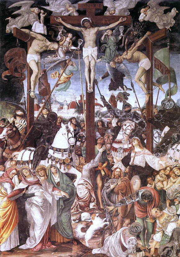  Gaudenzio Ferrari Crucifixion - Art Print