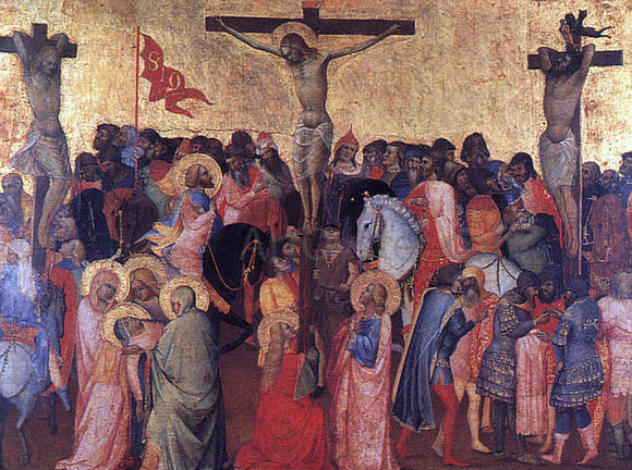  Agnolo Gaddi Crucifixion - Art Print