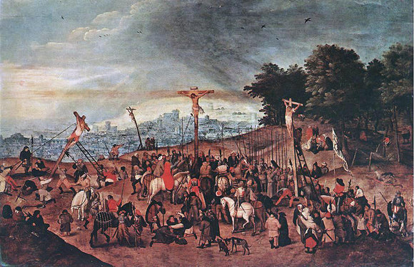  The Younger Pieter Brueghel Crucifixion - Art Print