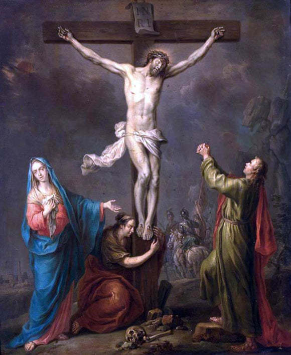  Franz Christoph Janneck Crucifixion - Art Print