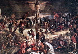  Jacopo Robusti Tintoretto Crucifixion [detail: 1] - Art Print