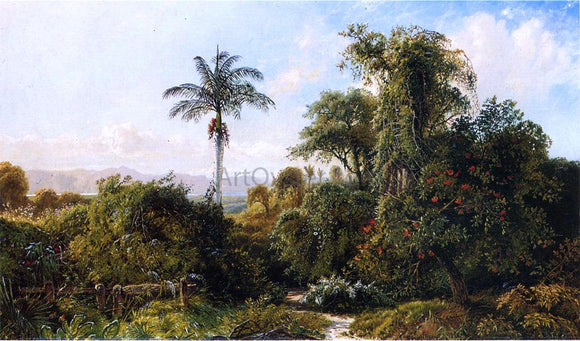  Edmund Darch Lewis Cuban Landscape - Art Print