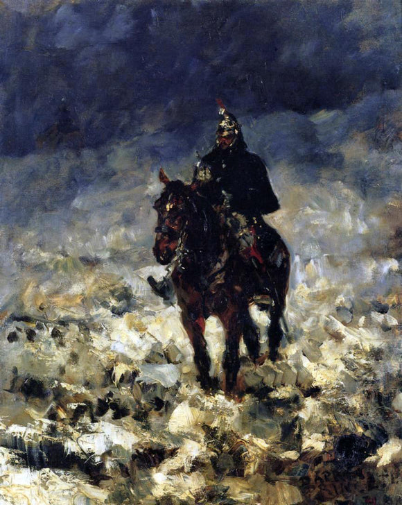  Henri De Toulouse-Lautrec Cuirassier - Art Print