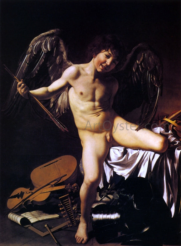  Caravaggio Cupid - Art Print