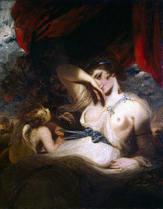  Sir Joshua Reynolds Cupid Untying the Zone of Venus - Art Print