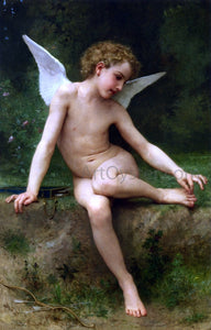  William Adolphe Bouguereau Cupid with Thorn - Art Print