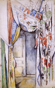  Paul Cezanne Curtains - Art Print