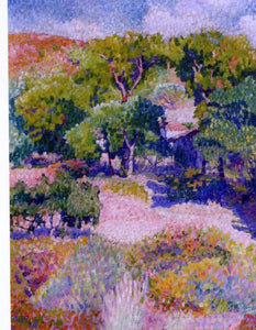  Henri Edmond Cross Cypresses - Art Print