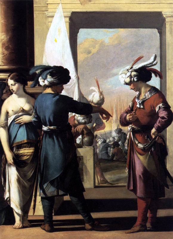  Laurent De La Hire Cyrus Announcing to Araspas that Panthea Has Obtained His Pardon - Art Print