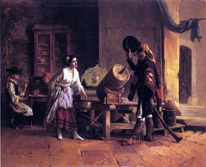  Jules Worms Da Mum is in da House (also known as Detail of Kitchen in Valencia) - Art Print