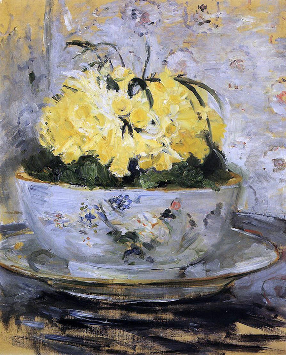  Berthe Morisot Daffodils - Art Print