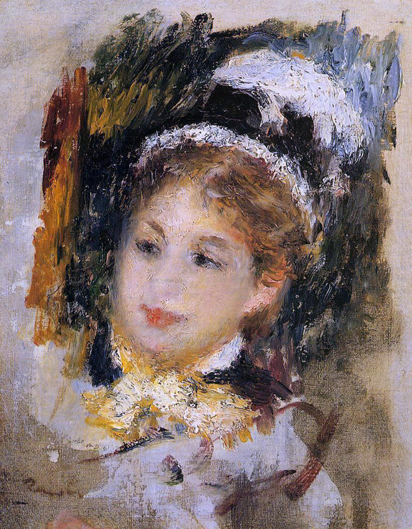  Pierre Auguste Renoir Dame en toilette de Ville - Art Print