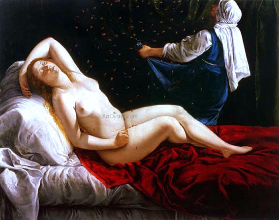  Artemisia Gentileschi Danae - Art Print