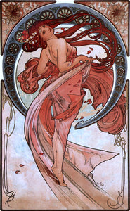  Alphonse Maria Mucha Dance - Art Print