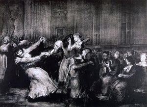  George Wesley Bellows Dance in a Madhouse - Art Print
