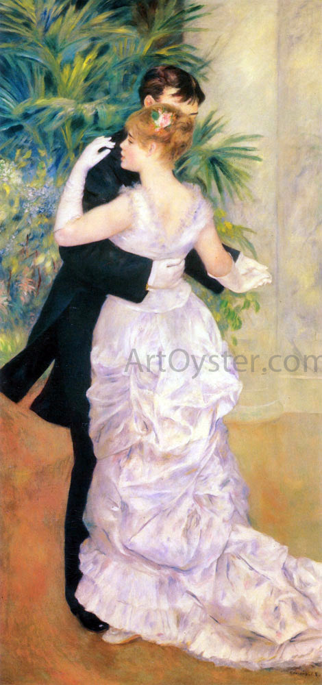  Pierre Auguste Renoir Dance in the City - Art Print