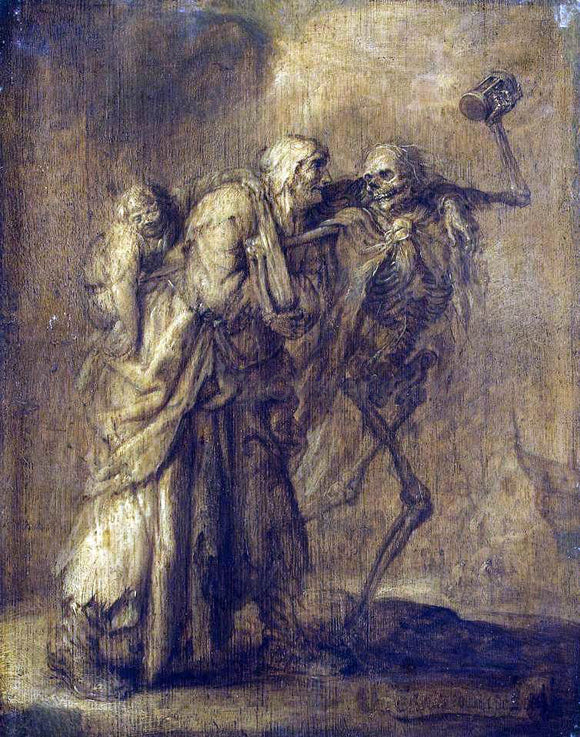  Adriaen Pietersz Van de Venne Dance of Death - Art Print