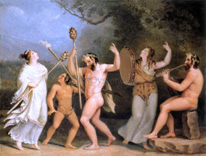  Johann Wilhelm Tischbein Dance of the Fauns and the Meneads - Art Print