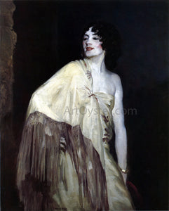  Robert Henri Dancer in a Yellow Shawl - Art Print