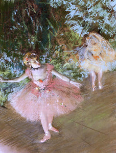  Edgar Degas A Dancer on Stage - Art Print