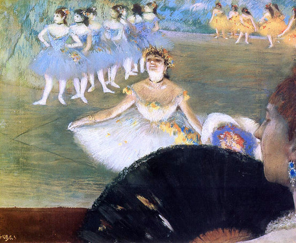  Edgar Degas Dancer with a Bouquet of Flowers - Art Print