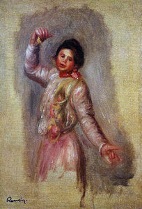  Pierre Auguste Renoir Dancer with Castenets - Art Print