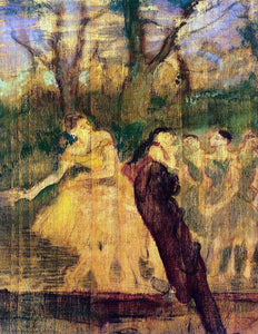  Edgar Degas Dancers on the Scenery - Art Print