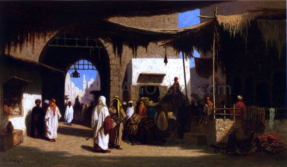  Charles-Theodore Frere Dans la ruelle, Beruit - Art Print