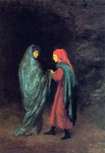  Edgar Degas Dante and Virgil at the Entrance to Hell - Art Print