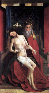  Unknown (2) Masters Darmstadt Altarpiece: The Throne of Grace - Art Print