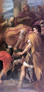  Sebastiano Ricci David before the Army of Saul - Art Print