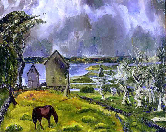  George Wesley Bellows Dead Orchard - Art Print