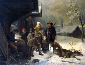 Bengt Nordenberg Dead Stag - Art Print