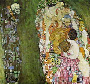  Gustav Klimt Death and Life - Art Print