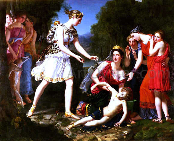  Sophie Rude Death Of Cenchirias, Son Of Neptune - Art Print