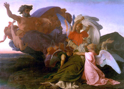  Alexandre Cabanel Death of Moses - Art Print