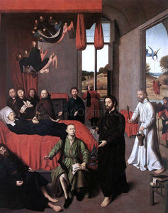  Petrus Christus Death of the Virgin - Art Print