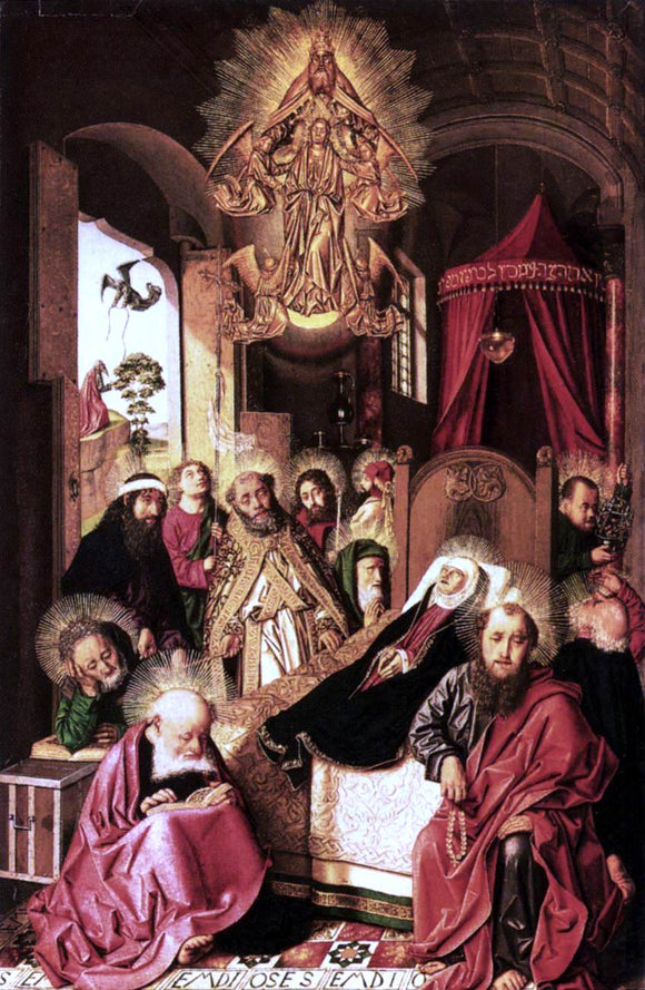  Bartolome Bermejo Death of the Virgin - Art Print