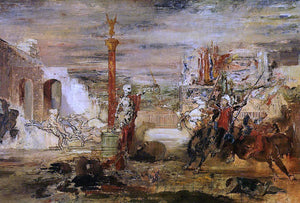 Gustave Moreau Death Offers the Crown to the Tornament Vircor - Art Print