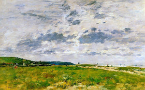  Eugene-Louis Boudin Deauville, the Dunes - Art Print